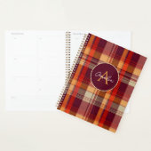 Aangepaste Planner Gingham Patroon Stijl (Display)