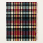 Aangepaste Planner Gingham Patroon Stijl (Achterkant)