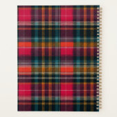 Aangepaste planner met Gingham-patroon stijl (Achterkant)