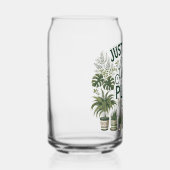 Aangepaste Plant Lover Drinkware Set Blikvorm Glas (Rechts)