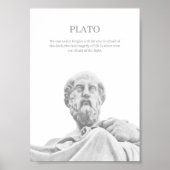 Aangepaste Plato inspirerend offerte Poster (Voorkant)