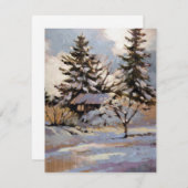 Aangepaste platte briefkaart (Voorkant / Achterkant)