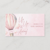 Aangepaste platte kaart plaatskaartje (Achterkant)