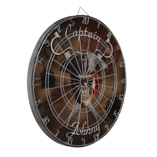 Aangepaste plattegrond dartbord (Voorkant Links)