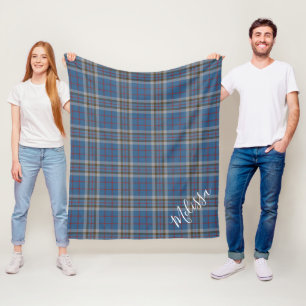 Aangepaste Play Clan Thompson Tartan Fleece Deken