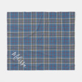 Aangepaste Play Clan Thompson Tartan Fleece Deken (Voorkant (Horizontaal))