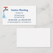 Aangepaste plug-sourcingcontracten visitekaartje (Voorkant / Achterkant)