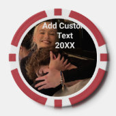 Aangepaste Poker Chip | Gepersonaliseerde gameacce (Voorkant)
