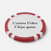 aangepaste Poker Chips-spellen Chips (Enkel)