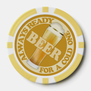 Aangepaste pokerchips BEER