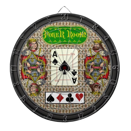 Aangepaste pokerruimte dartbord (Voorkant)