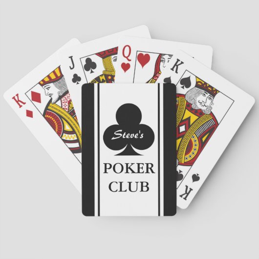 Aangepaste pokerspeelkaarten met een ontwerp voor  pokerkaarten (Achterkant)