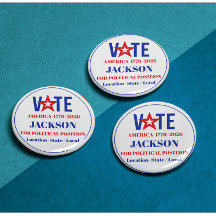 Aangepaste politieke campagne Stem Amerika 1776–20