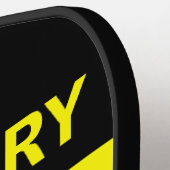 Aangepaste politielijn pickleball paddle (Links Detail)