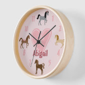 Aangepaste  pony's en roze hartritme (Hoek)