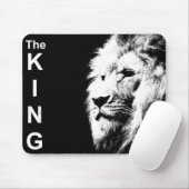 Aangepaste Pop van Lion Hoofd Kunst Afbeelding De  Muismat (Met muis)