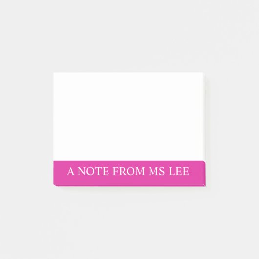 Aangepaste Post-it Notes (Voorkant)