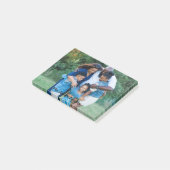 Aangepaste Post It Notes Met Uw Foto En Tekst (Schuin)