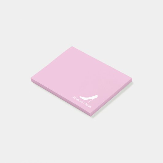 Aangepaste Post-it® notes mode hiel (Schuin)