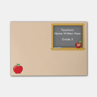 Aangepaste Post-it notities - Chalkboard en Apple Post-it® Notes