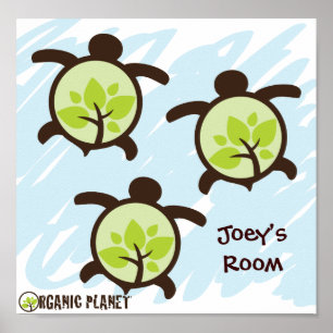 Aangepaste Posters voor schildpad