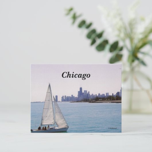 Aangepaste postwagens briefkaart (Staand voorkant)