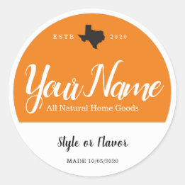 Aangepaste potje en deksel labels - Voeg je eigen