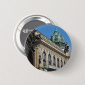 Aangepaste Praag/Praag-knop Ronde Button 5,7 Cm (Voorkant /achterkant)