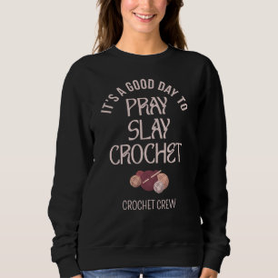 Aangepaste PRAY SLAY HAKELOOD Trui
