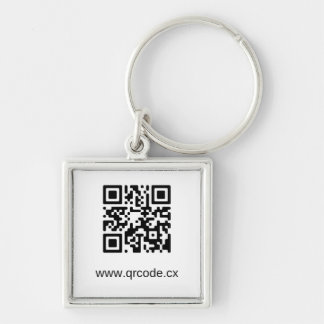 Aangepaste Premium Square Sleutelhanger (klein)