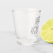 Aangepaste Prettig eindejaar Shot Glas (Links)