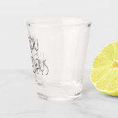 Aangepaste Prettig eindejaar Shot Glas (Rechts)