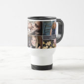 Aangepaste Prettige feestdagen Collage 6 Foto's Ch Reisbeker (Voorkant rechts)