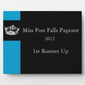 Aangepaste prijs voor Pageant Awards Fotoplaat (Voorkant)