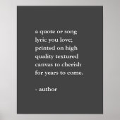 Aangepaste prijsopgave afdrukken poster (Voorkant)