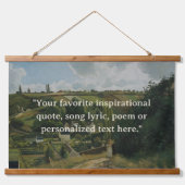 Aangepaste prijsopgave hangend wandkleed (Voorkant)