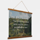 Aangepaste prijsopgave hangend wandkleed (Gebogen)