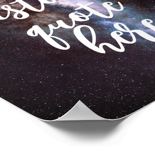 Aangepaste prijsopgave poster (Hoek)