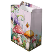 Aangepaste Prinses Fee Meisje Verjaardag Fairycore Medium Cadeauzakje (Achterkant Gekanteld)