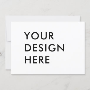 Aangepaste print 7x5 uitnodiging