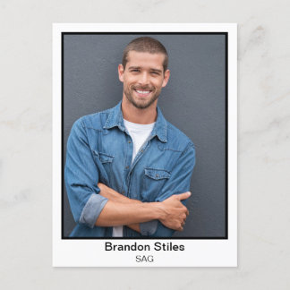 Aangepaste Print Briefkaarten voor Acteurs