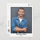 Aangepaste Print Briefkaarten voor Acteurs (Voorkant / Achterkant)