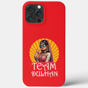 Aangepaste Print Desi Wedding Shaadi Vibes iPhone 13 Pro Max Hoesje