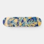 Aangepaste printkaart voor antieke dragon Scroll E Skateboard (Horizontaal)