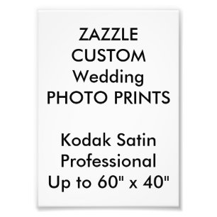 Aangepaste Prints voor 5 x 7 inch Professional-fot Foto Afdruk