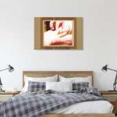 aangepaste prints voor bruiloft met canvas (Insitu (Slaapkamer))