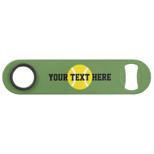 Aangepaste Pro Speed flesopener tennisbuscadeaus Flessenopener