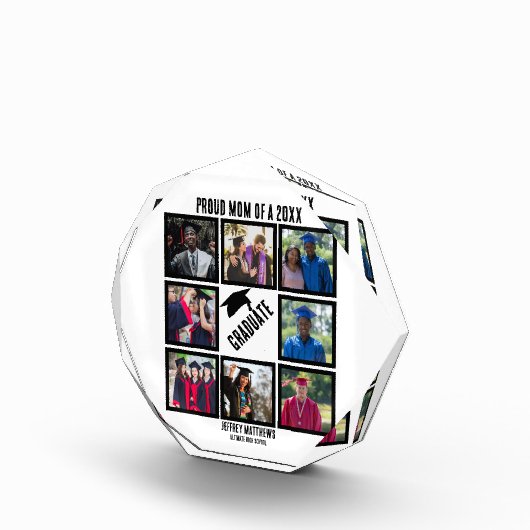 Aangepaste proefmoeder van jaar Afstuderen fotocol Fotoblokken (Rechts)