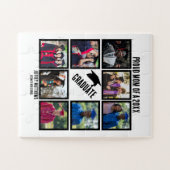 Aangepaste proefmoeder van jaar Afstuderen fotocol Legpuzzel (Horizontaal)