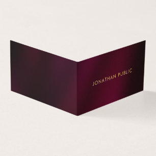 Aangepaste professionele moderne elegante luxe gev visitekaartjes